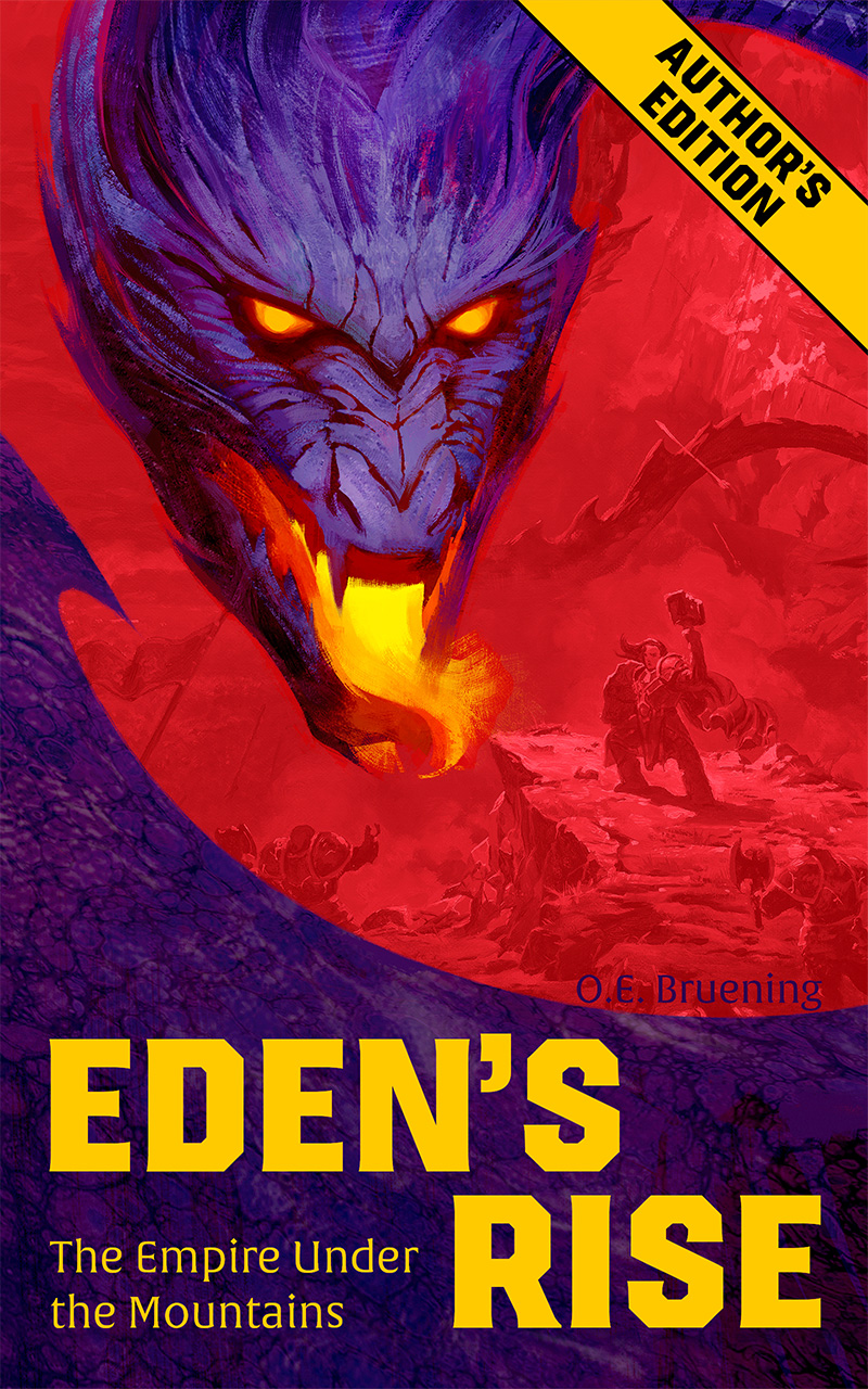 Eden's Rise — Author's Edition front cover