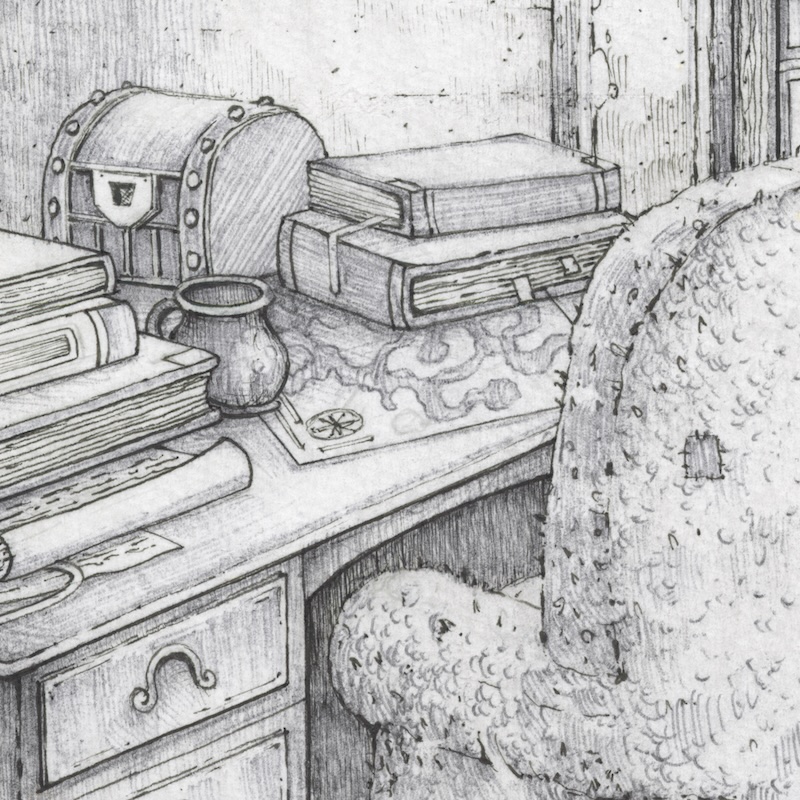 Artwork by Audrey Rouvin for Eden's Rise