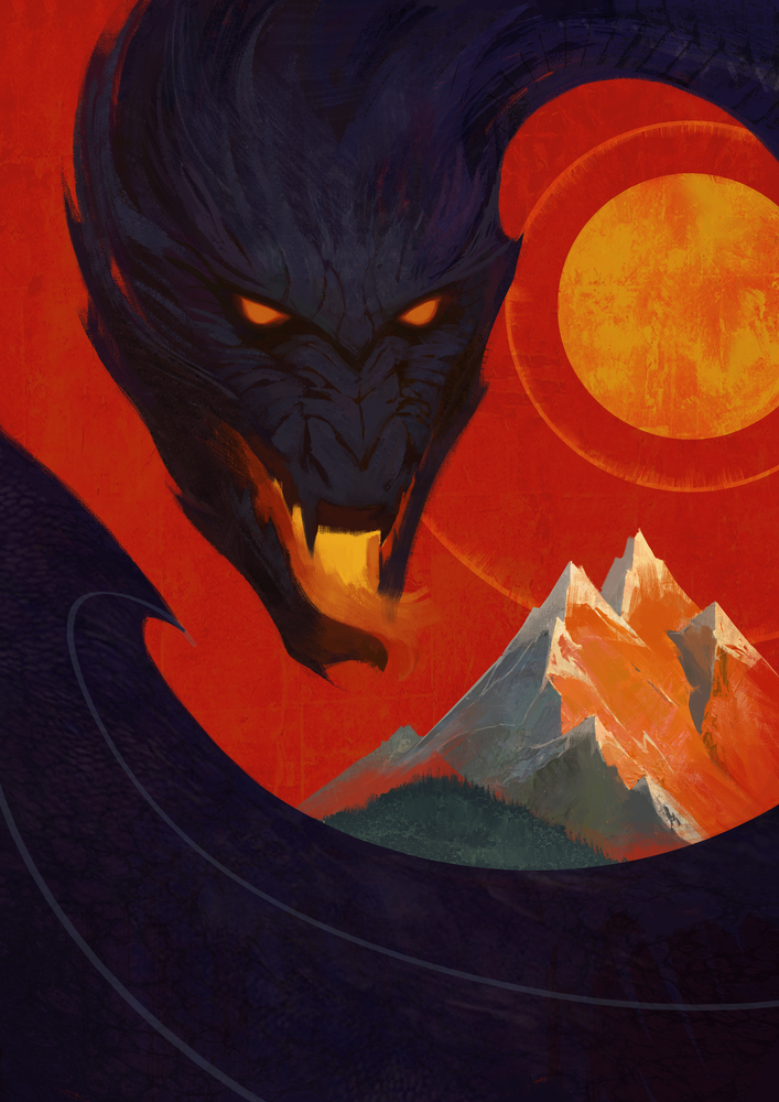 Cover illustration for Eden's Rise — a dramatic scene of the dwarven empire under the mountains